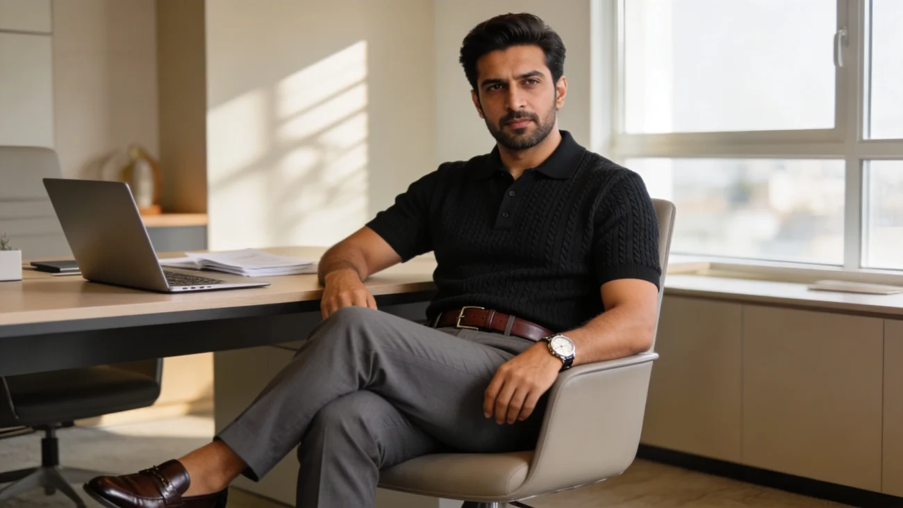 Why the Knitted Polo Works for Pakistan’s Smart-Casual Dress Codes