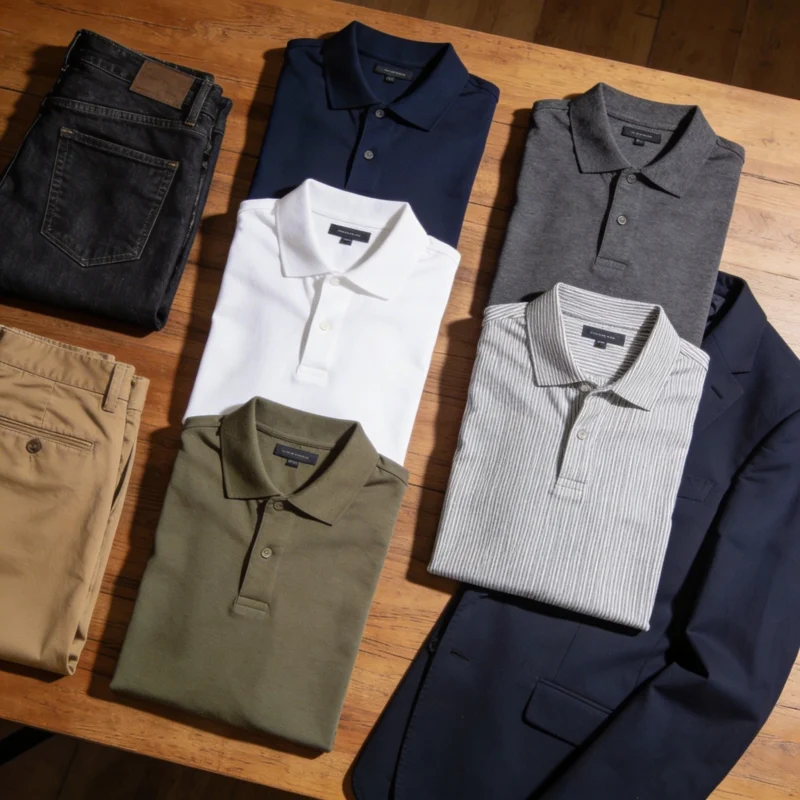 Why Polo Shirts for Men Are a Smart-Casual Essential