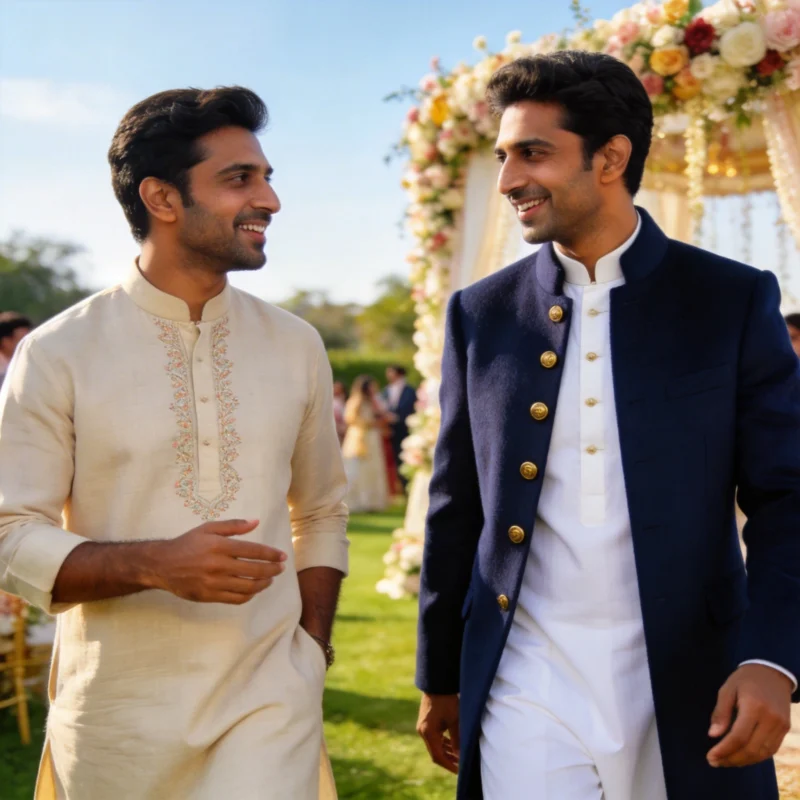 Why Choose a Prince Coat with Shalwar Kameez?