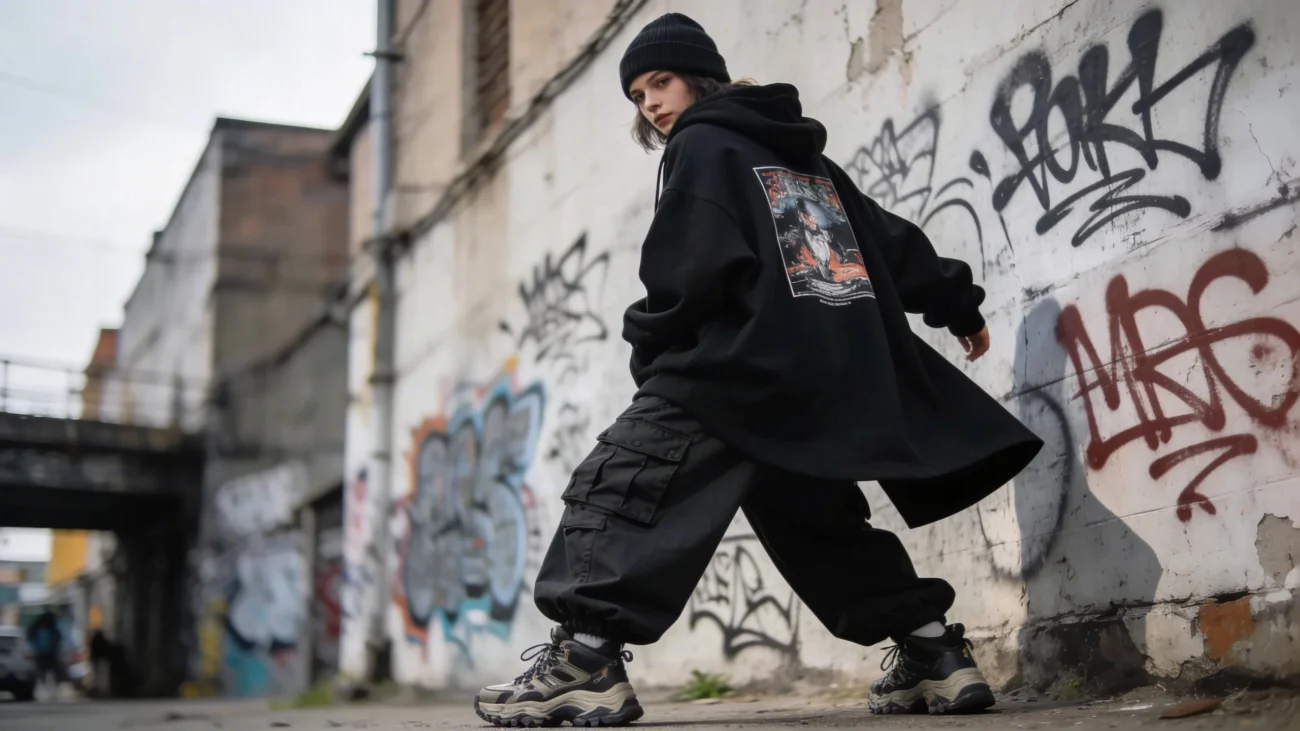 Casual Everyday Outfits with a Black Hoodie