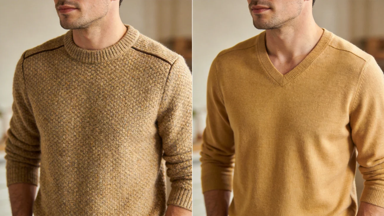 Office-Ready Looks: Dressing Up a Sweater for Men
