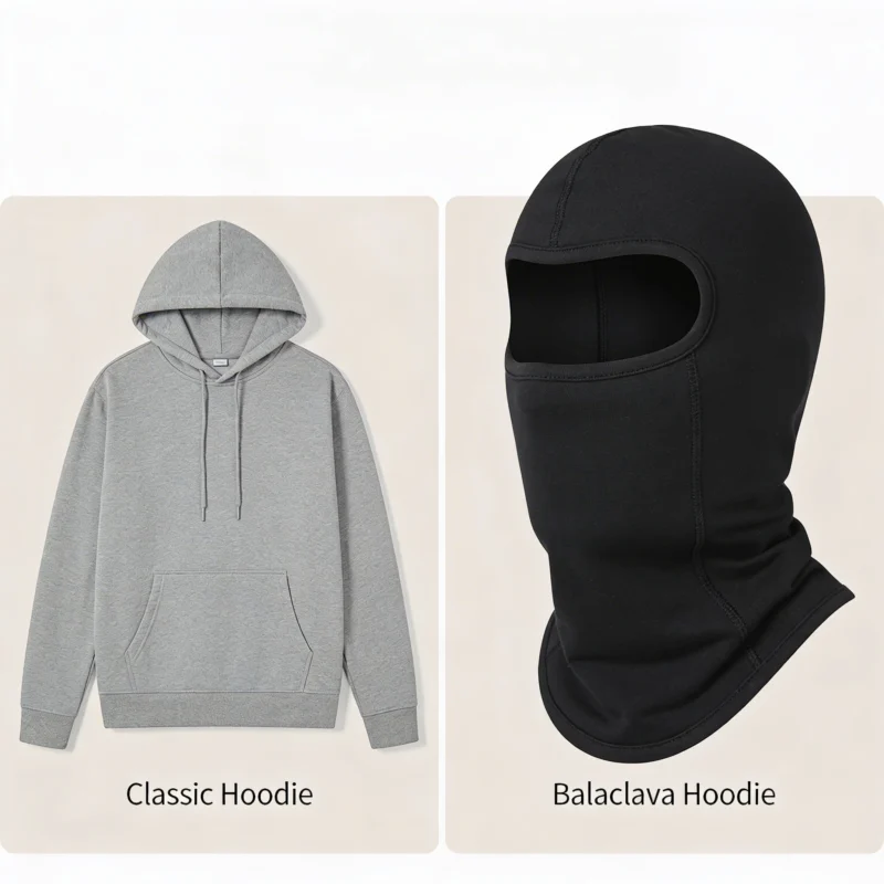 What Is a Balaclava Hoodie and How Is It Different from a Regular Hoodie?