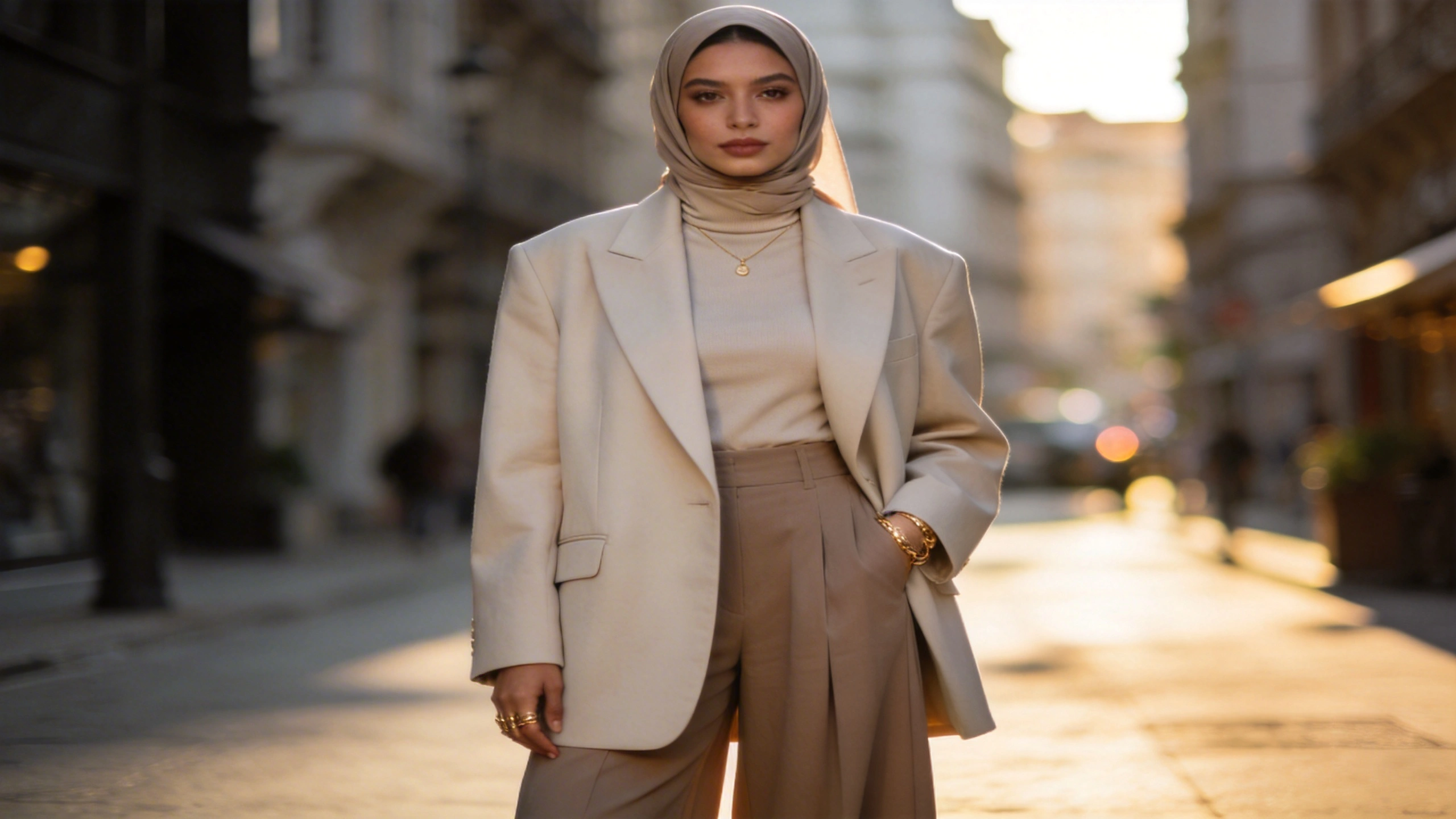 XXL Blazer Styling: Sara Khan and Samiya Hijab Inspired Looks