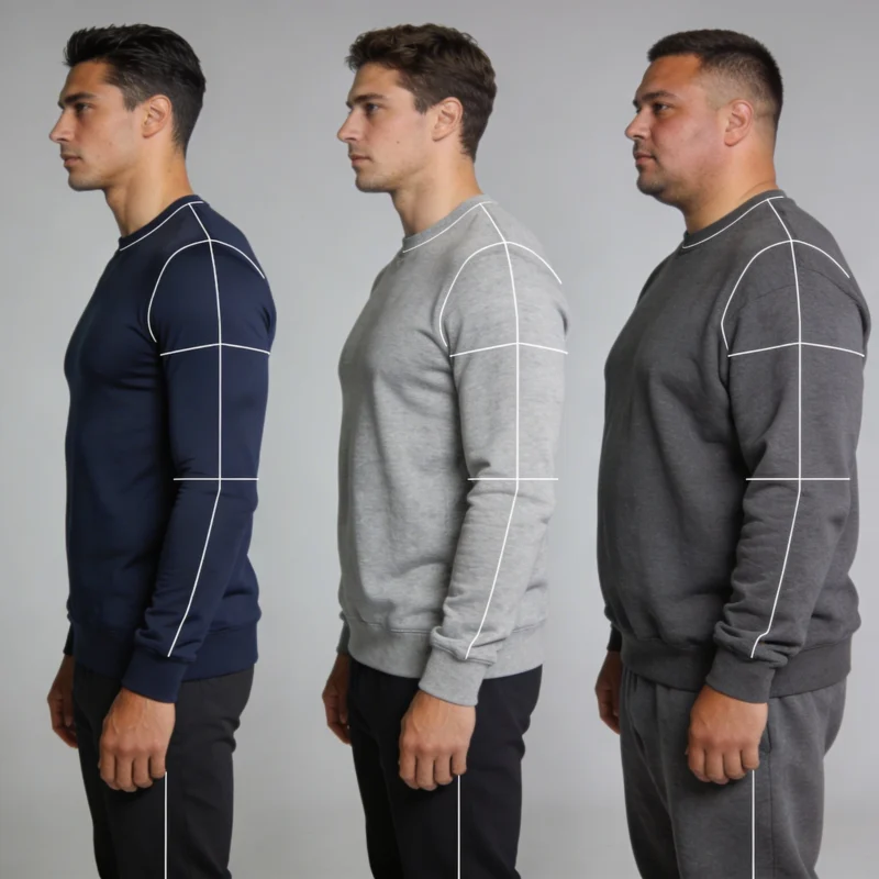 How to Get the Right Fit in a Sweat Shirt for Men