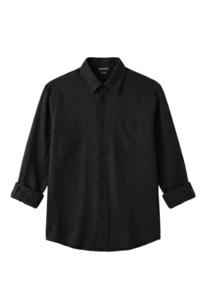 Lightweight Casual Shirt Black