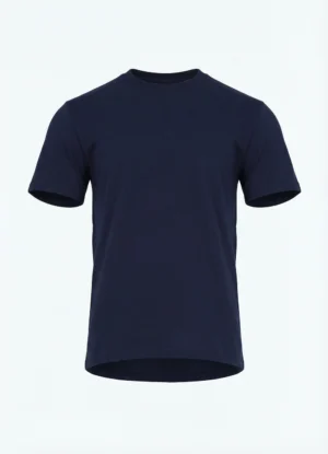 Micro Pique T Shirt Navy