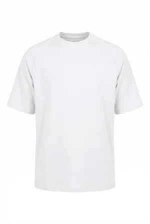 Oversized Raglan T Shirt White
