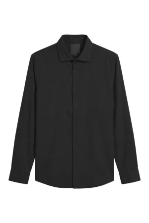Suede-Touch Classic Shirt Dark Olive