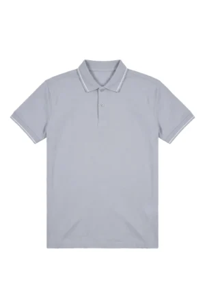 Everyday Micro Pique Polo Shirt F Grey