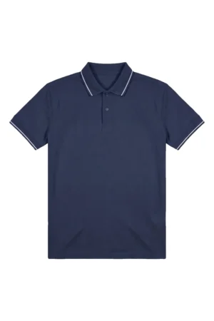 Everyday Micro Pique Polo Shirt Navy