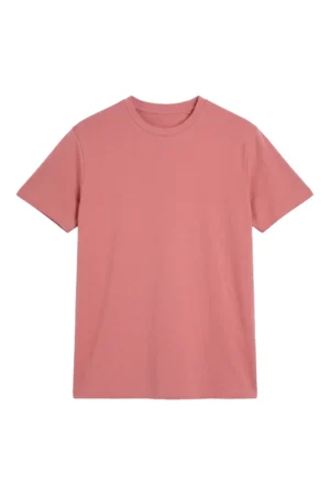 Micro Pique T Shirt Coral
