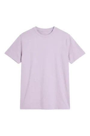 Micro Pique T Shirt Lavender