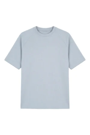 Oversized Raglan T Shirt F Grey