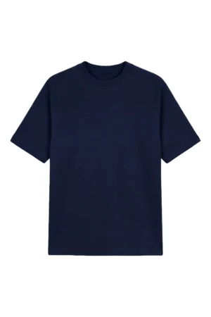 Oversized Raglan T Shirt Navy