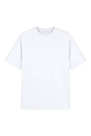 Oversized Raglan T Shirt White
