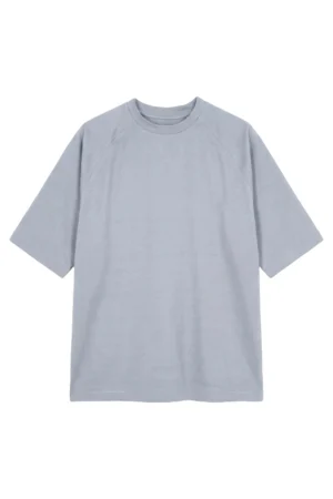 Supima Raglan T Shirt F Grey