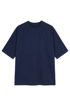 Supima Raglan T Shirt Navy