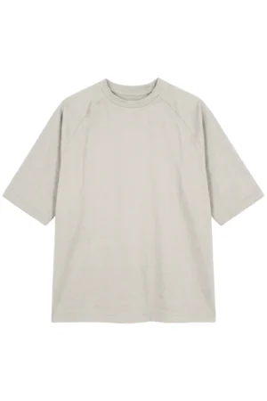 Supima Raglan T Shirt Silver